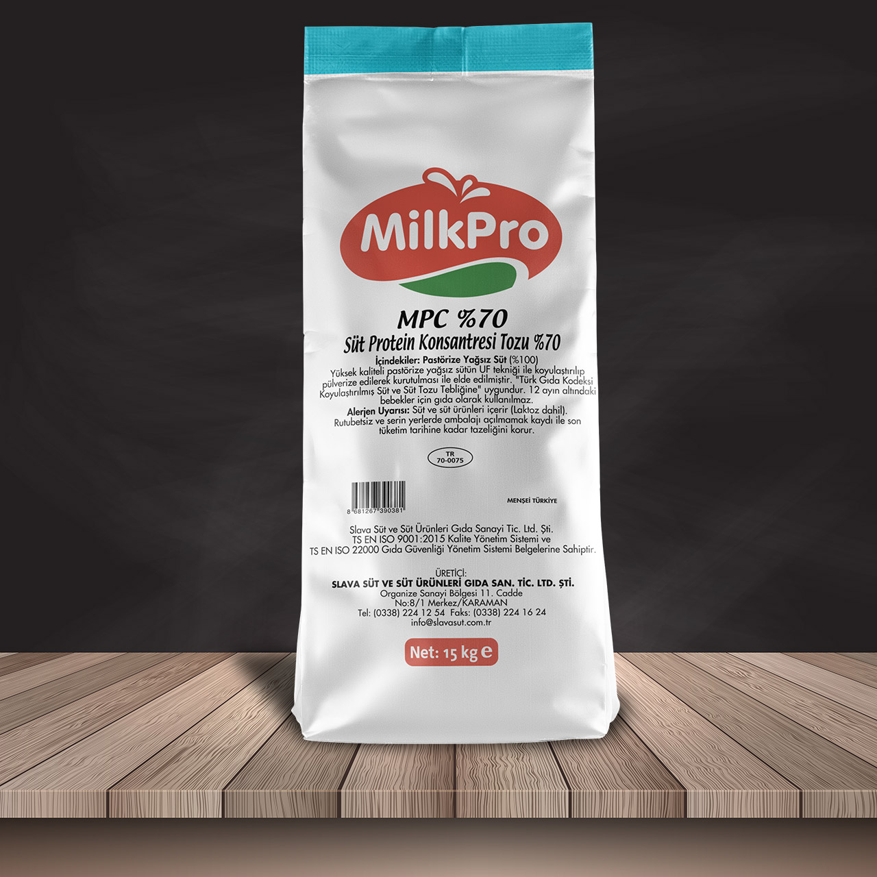 Süt Protein Konsantresi Tozu Mpc %70